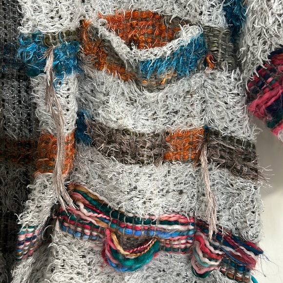 World Market women’s Cardigan one size fits all gray and multicolored - Picture 7 of 9